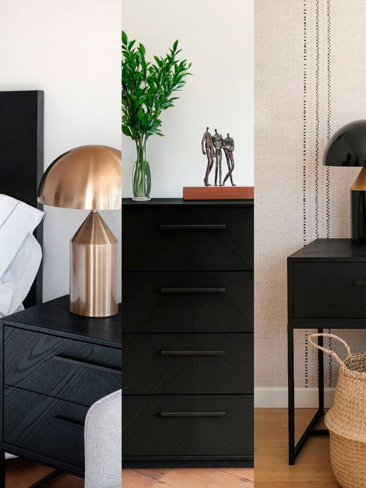 Colección Espelette & Sevilla & Genova Negro – Estilo Urbano Calite Interiorismo 