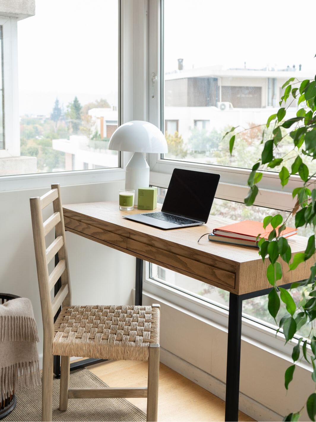 Escritorio Manhattan tostado Entrega Inmediata Calite Interiorismo 