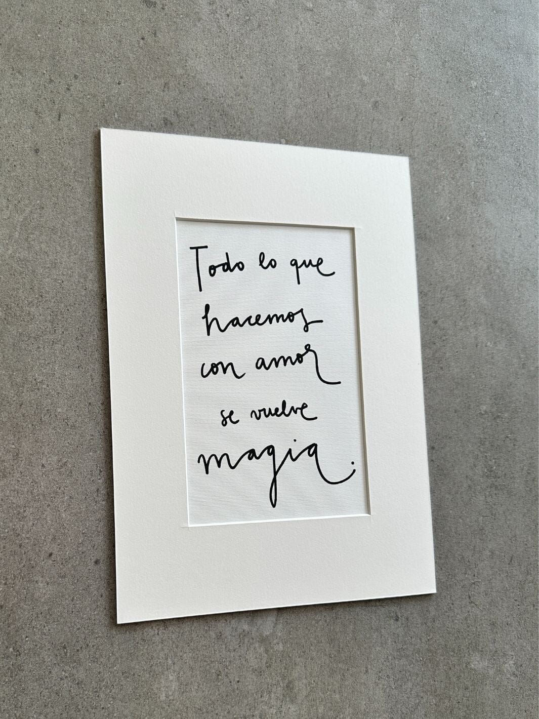 Todo lo que hacemos con amor se vuelve magia. Calite Interiorismo 