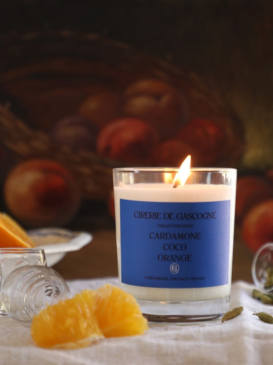 Vela Cadamon-Coconut-Orange Calite Interiorismo 