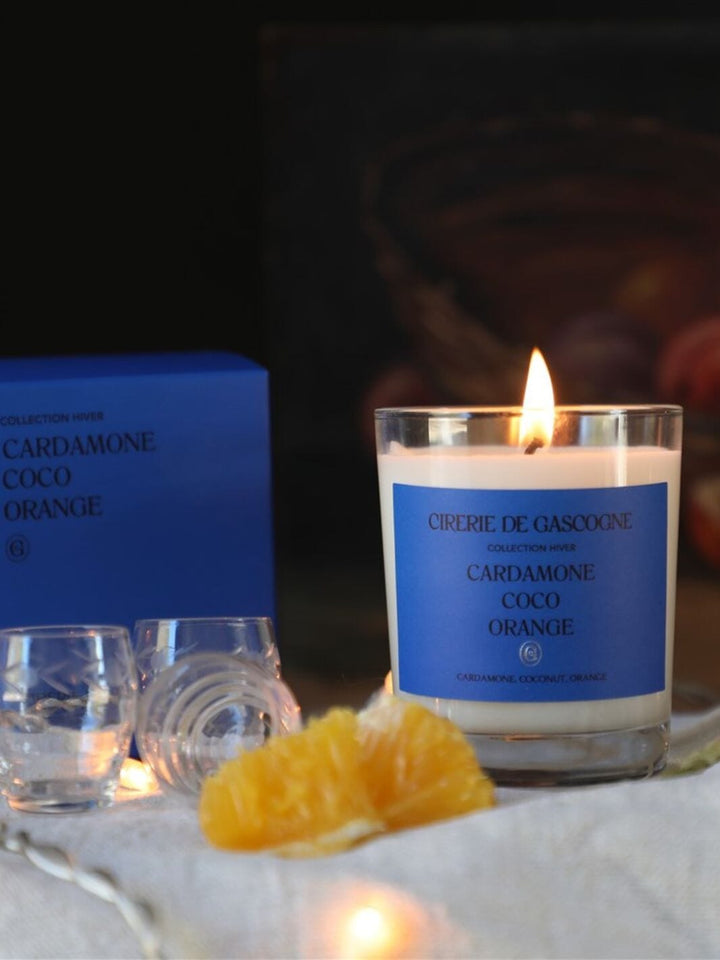 Vela Cadamon-Coconut-Orange Calite Interiorismo 