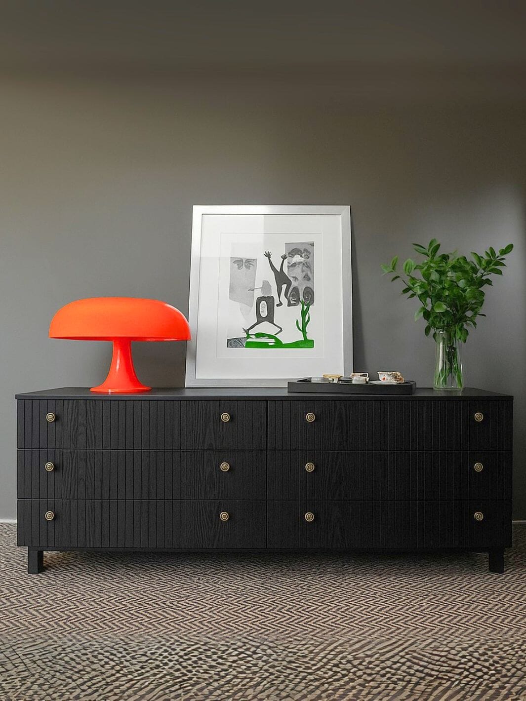 Velador Nuevo 160 negro Entrega Inmediata Calite Interiorismo 