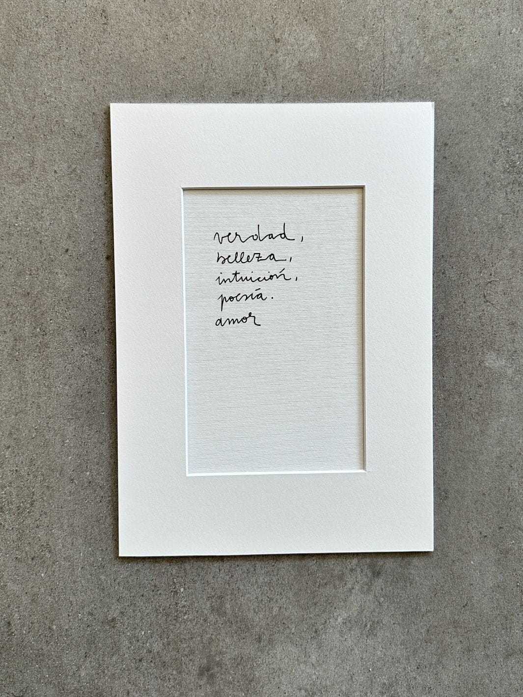 verdad, belleza, intuición, poesía, amor. Calite Interiorismo 