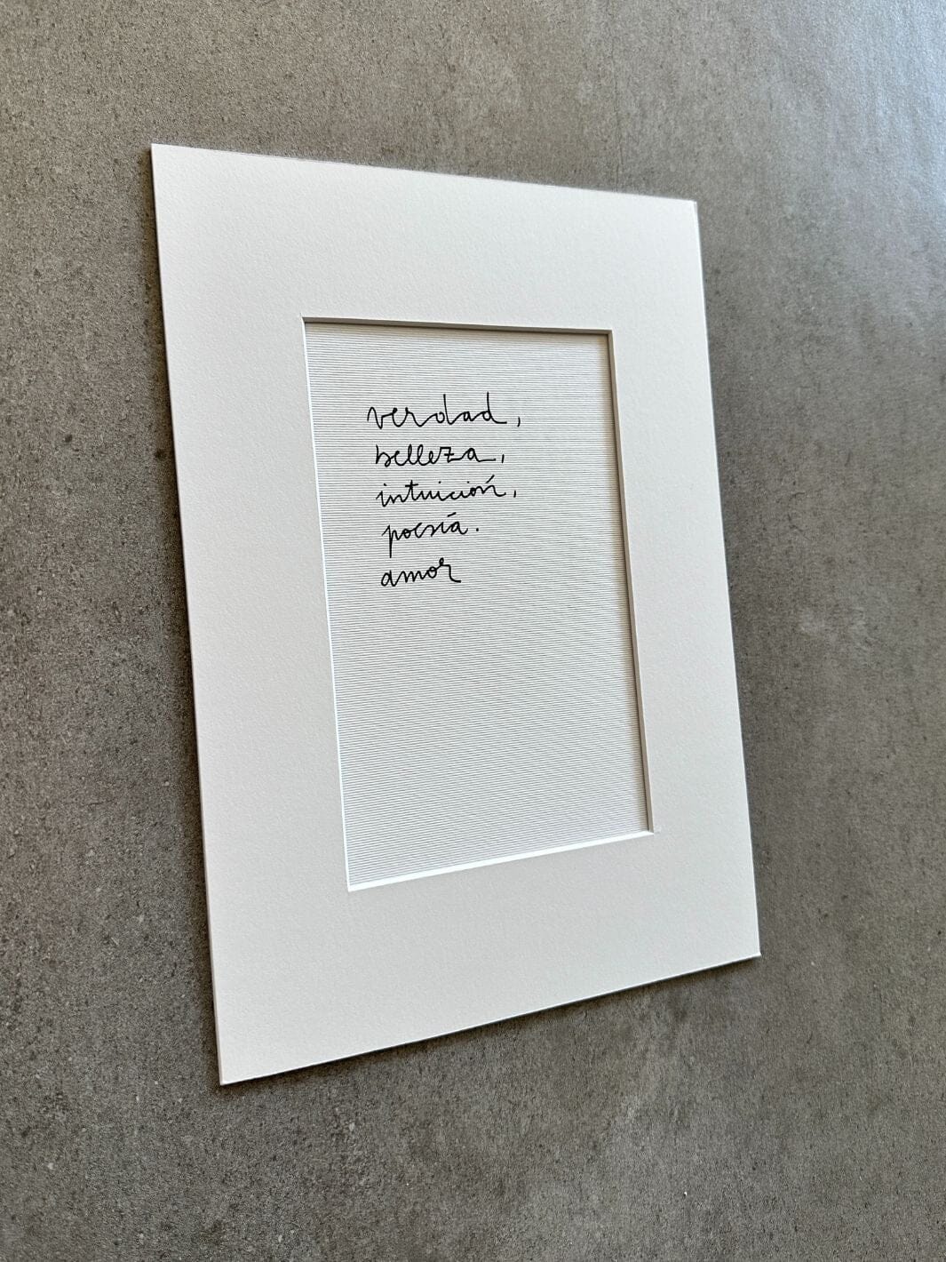 verdad, belleza, intuición, poesía, amor. Calite Interiorismo 