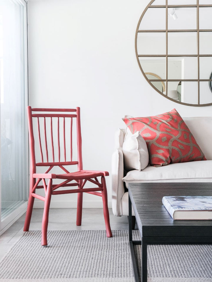 Silla Andalucía roja Calite Interiorismo 