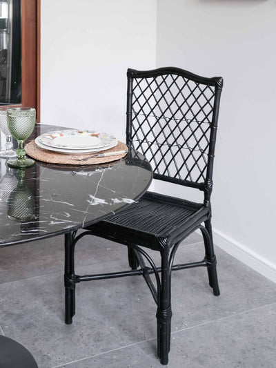 Silla Vernazza negra Calite Interiorismo 