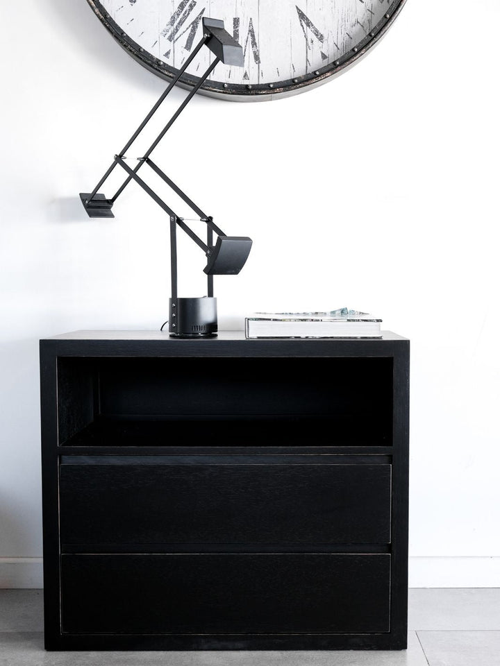 Velador Oregón Negro Calite Interiorismo 